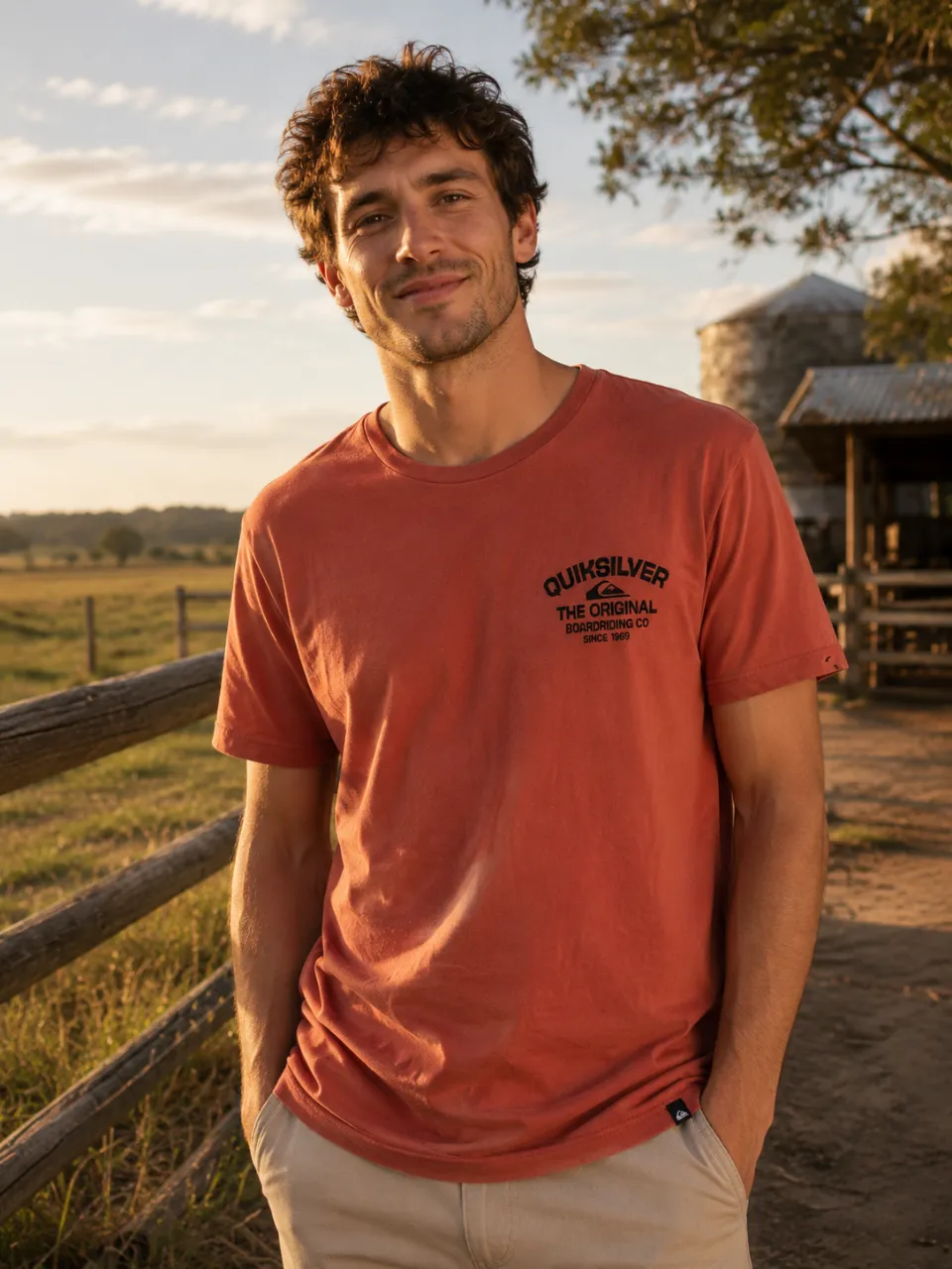 Remera Quiksilver · Talle M