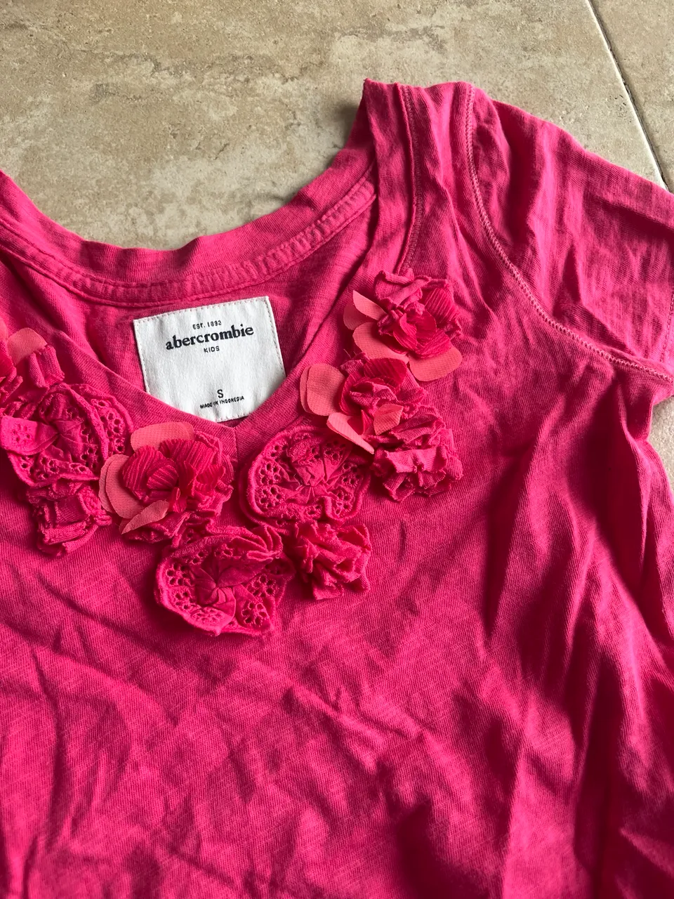 Remera Abercrombie · Talle S