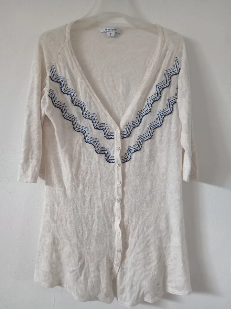 Cardigan Jazmín Chebar - imagen 1