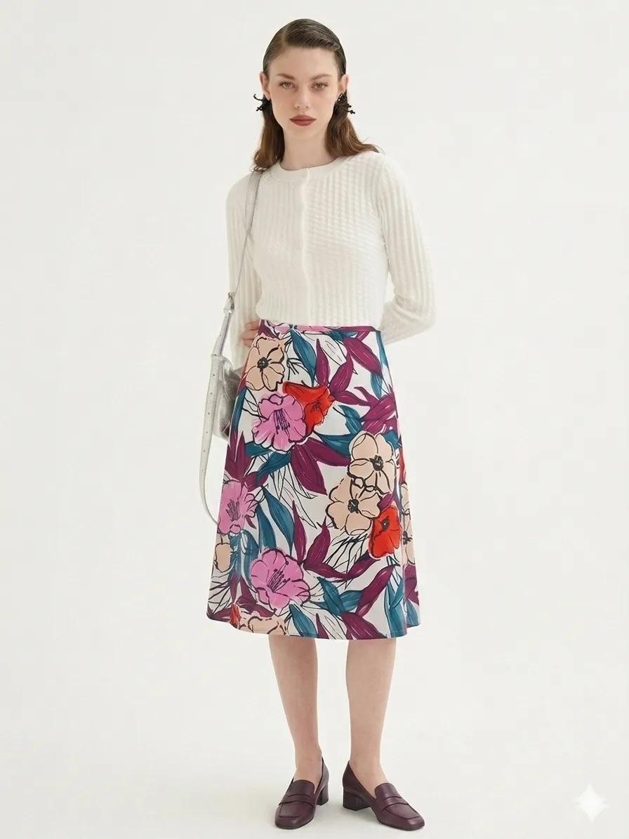Pollera Las Pepas · Talle S