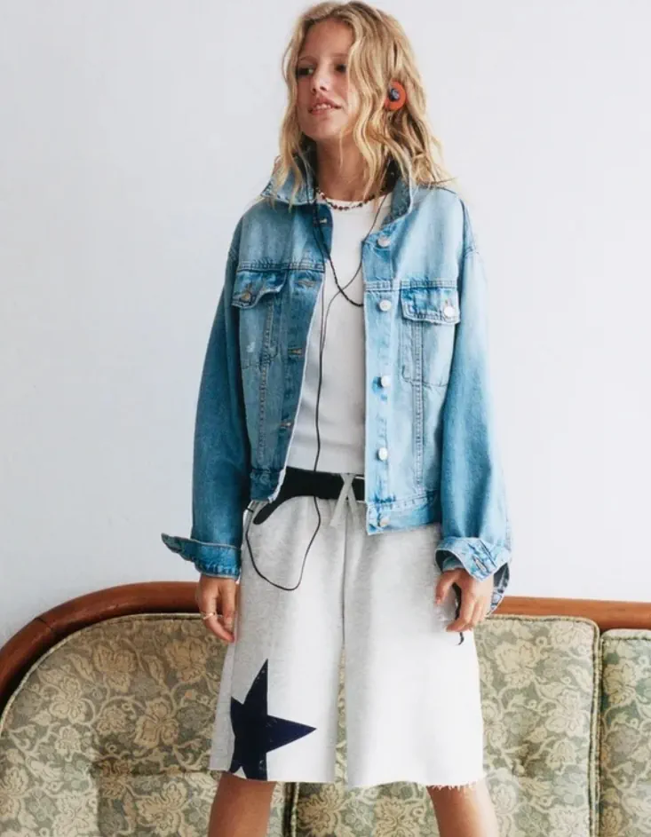Campera de jean Zara - imagen 1