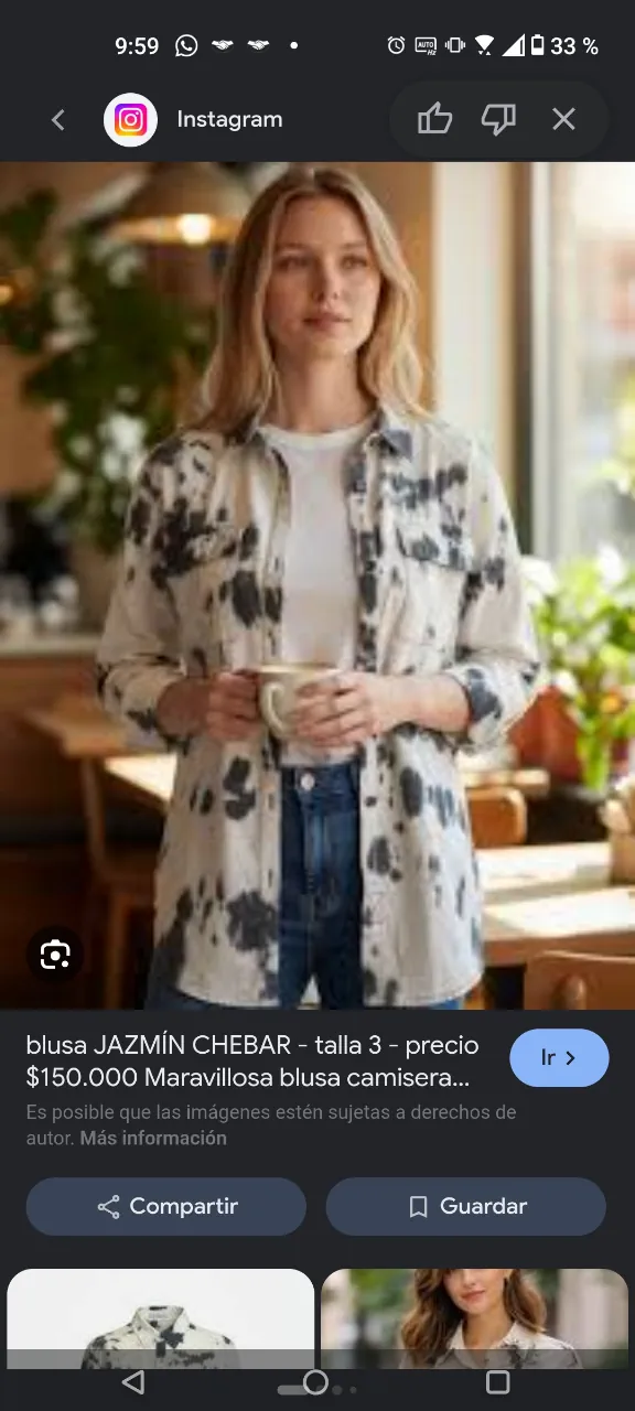Blusa Jazmín Chebar - imagen 2
