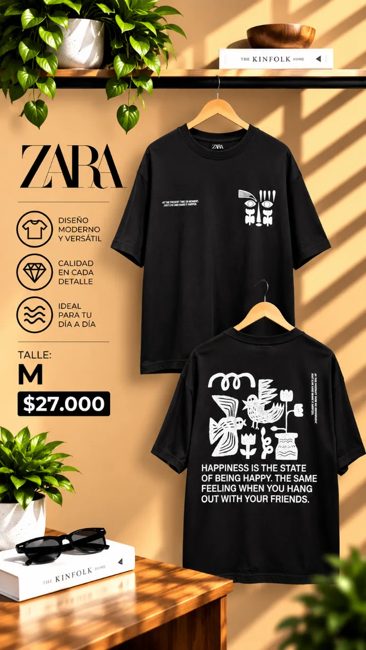 Remera Zara - imagen 1