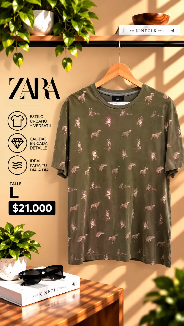 Remera Zara - imagen 1