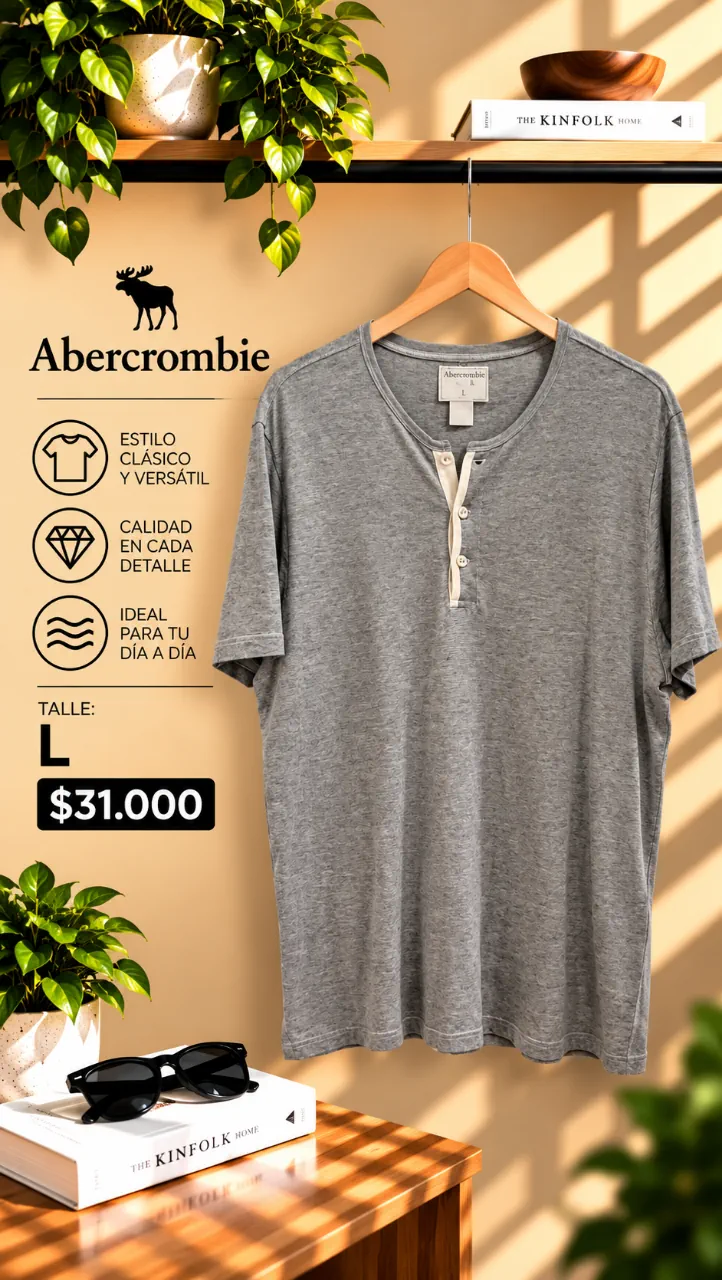 Remera Abercrombie - imagen 1