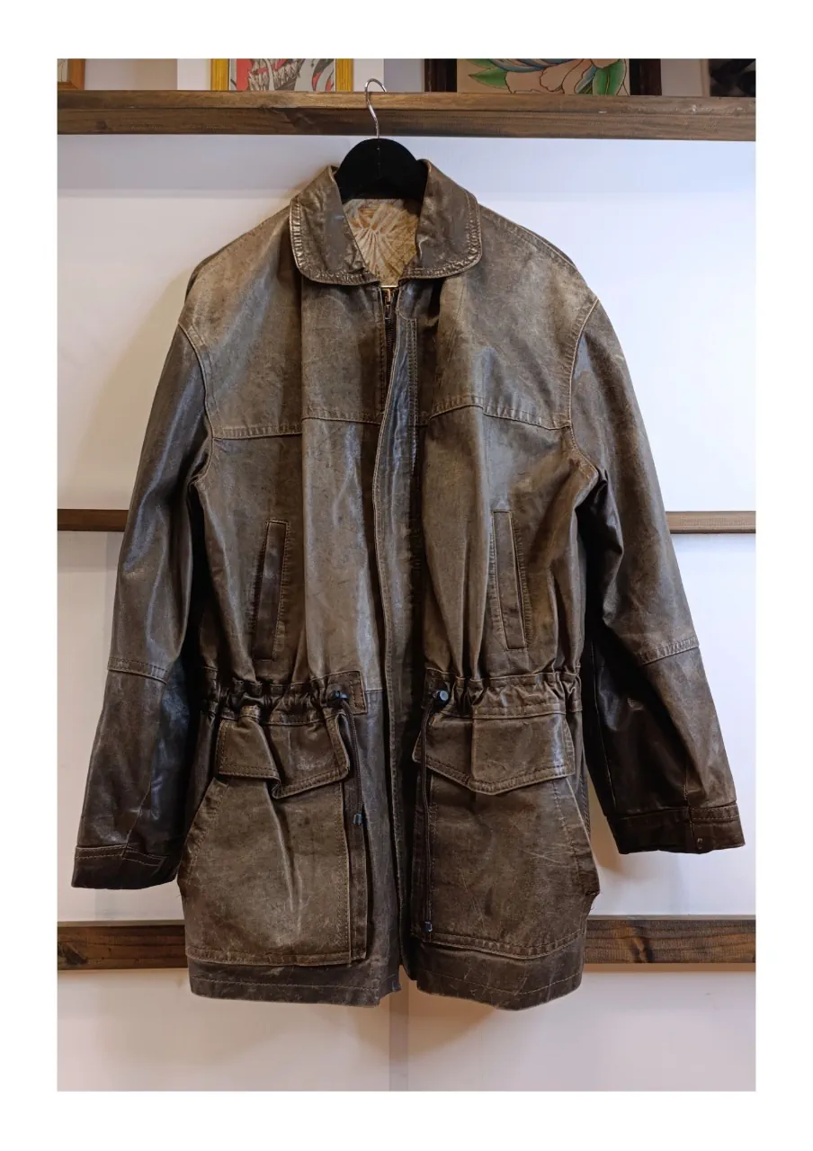 Campera Cuero legítimo - imagen 2