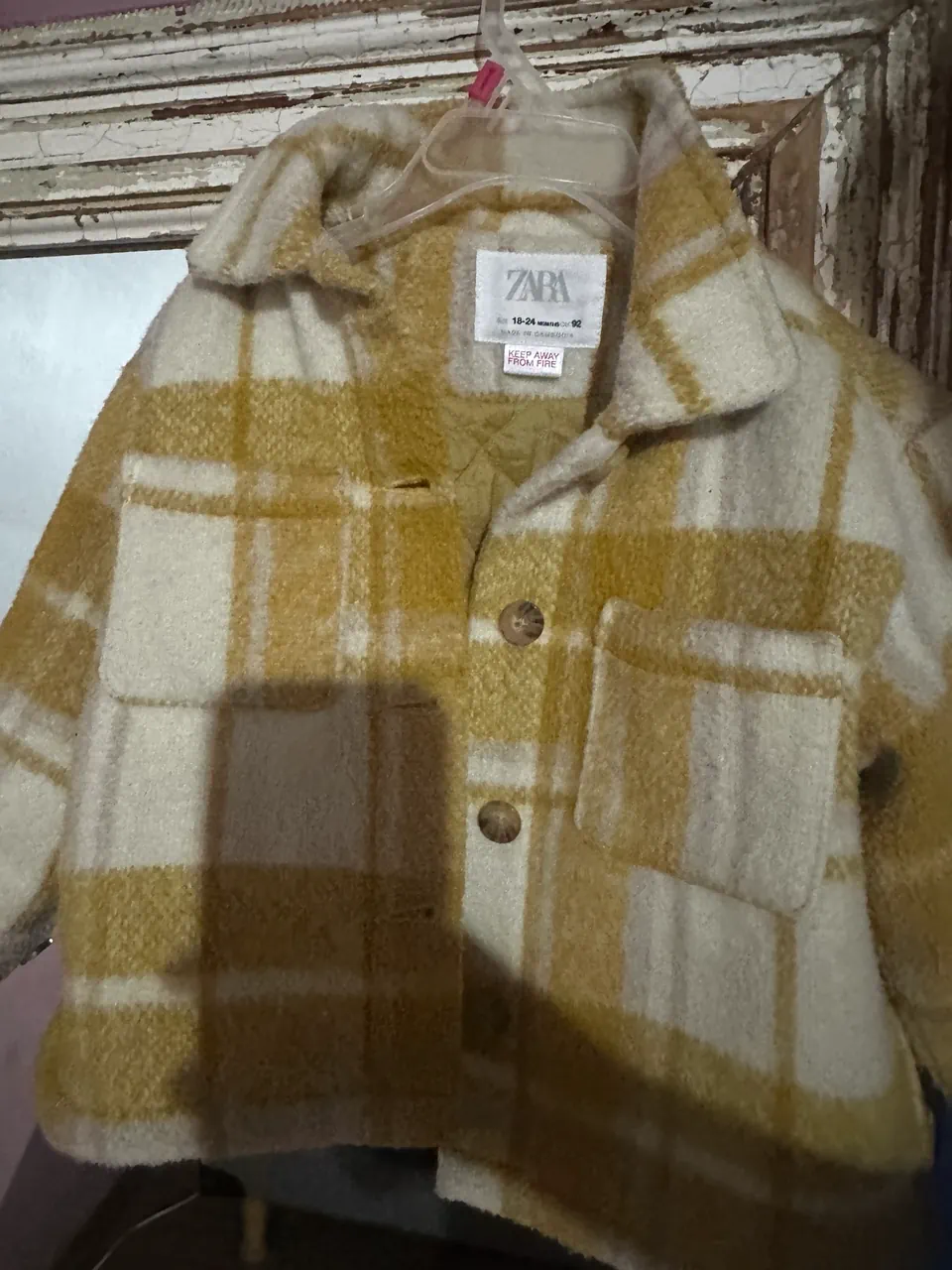 Campera Zara · Talle 18–24 meses / 86 cm