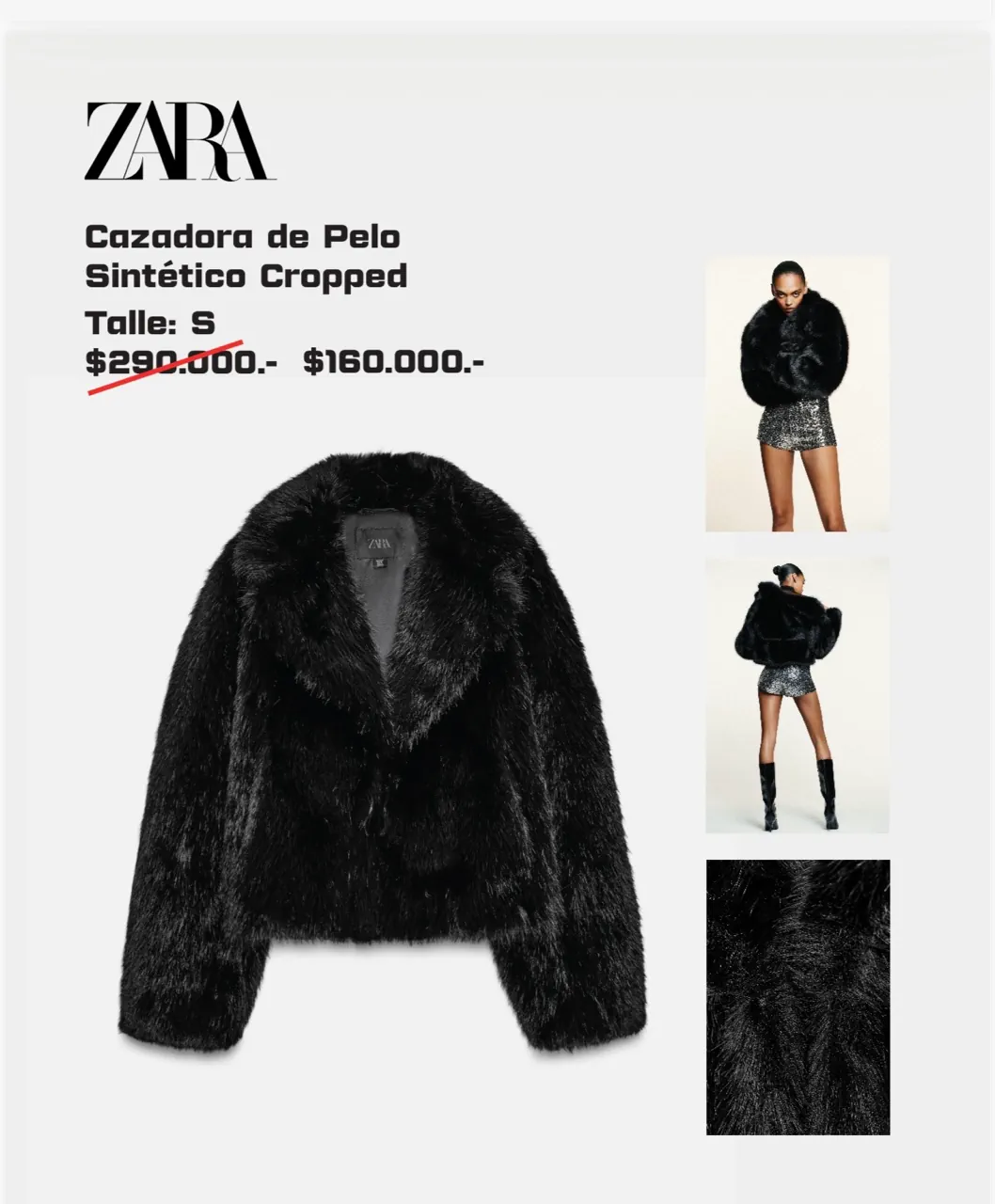 Campera Zara - imagen 1