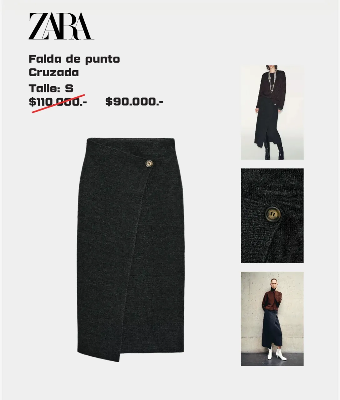 Zara · Talle M