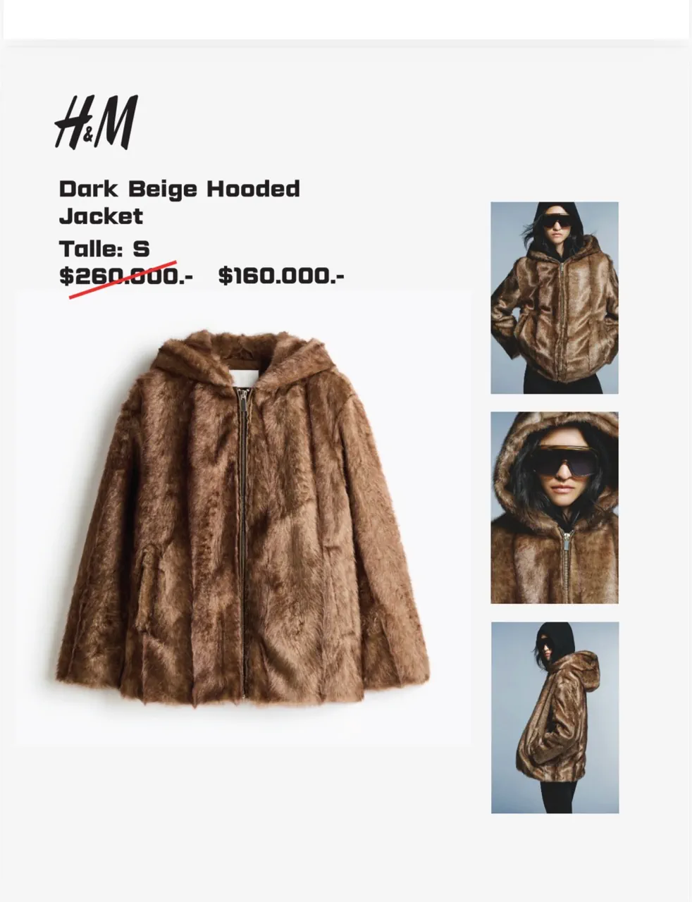 H&M · Talle XS