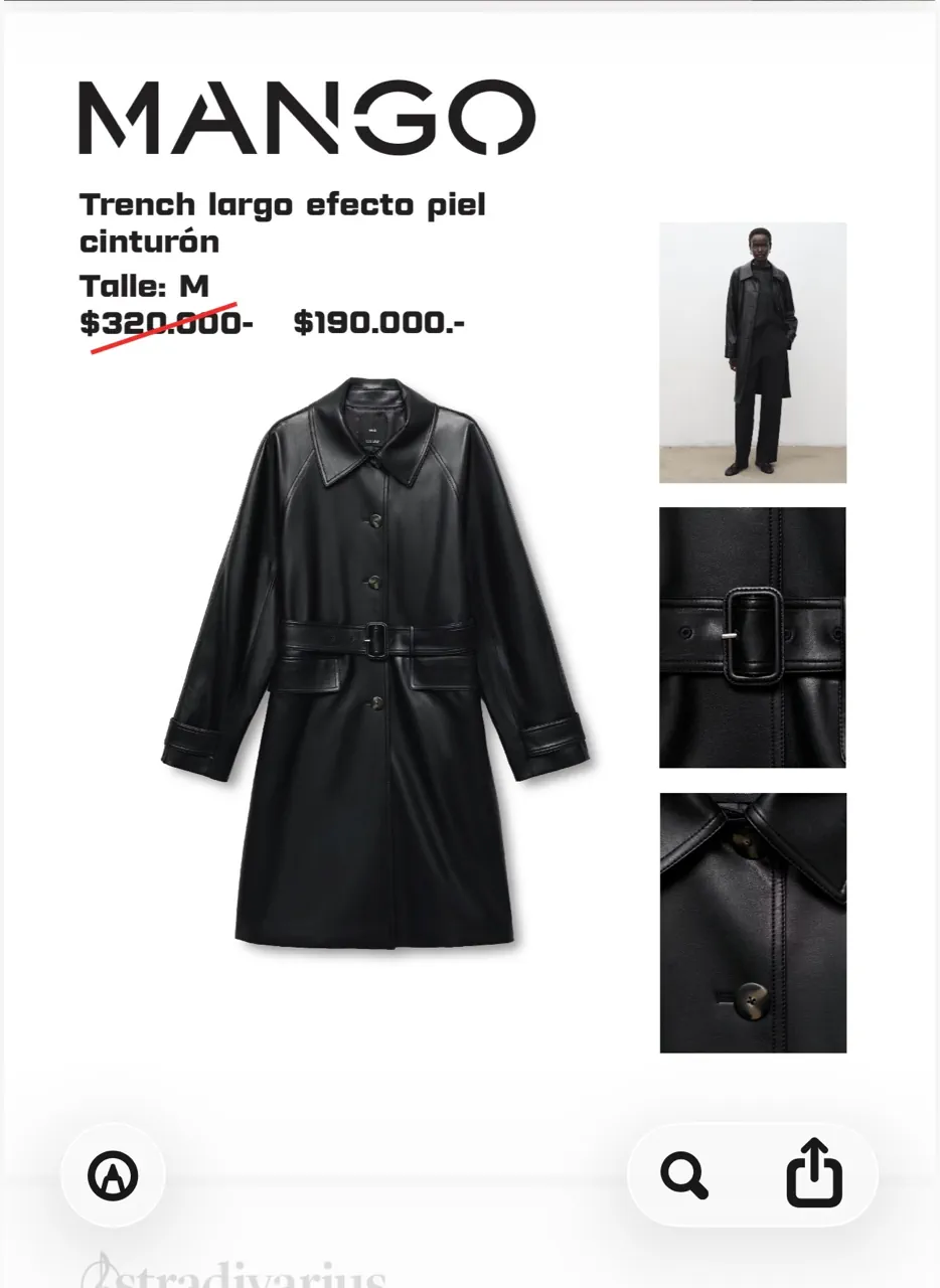 Trench Mango - imagen 1