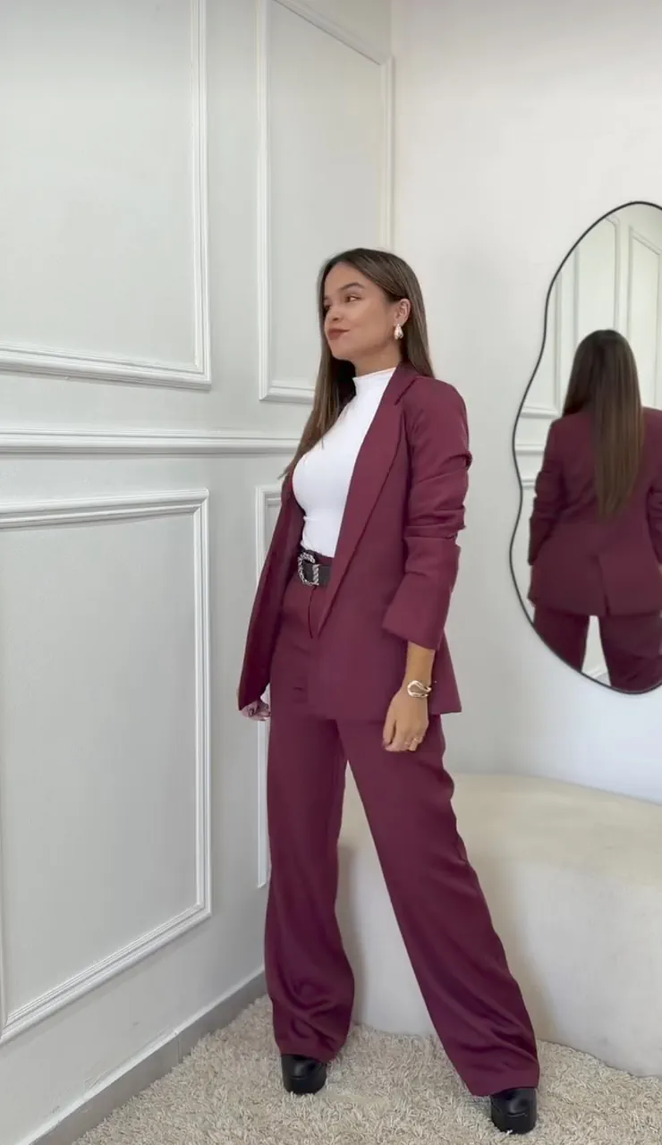 Conjunto sastrero Las olivias · Talle L