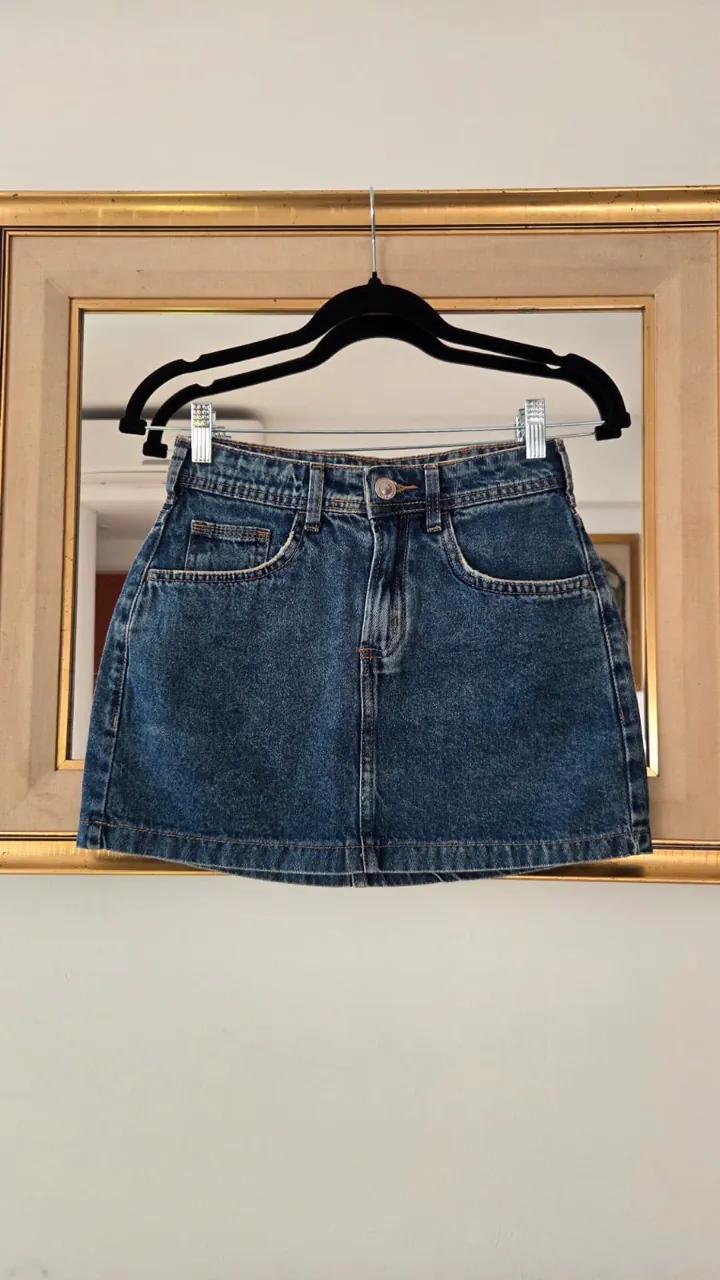 Minifalda &jeans - imagen 1