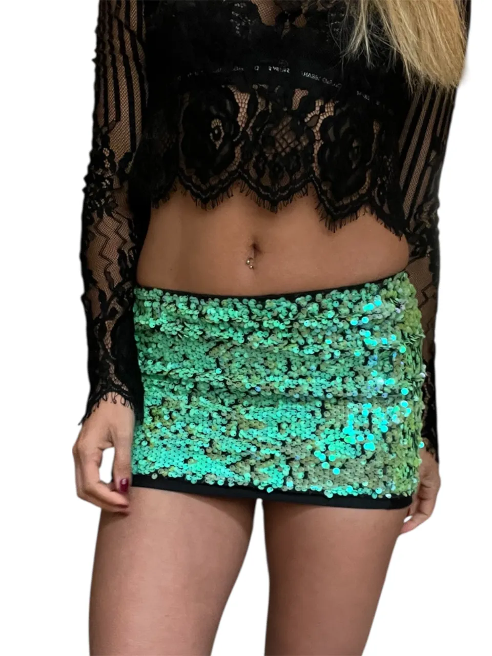 Minifalda The Ann Wagners · Talle S