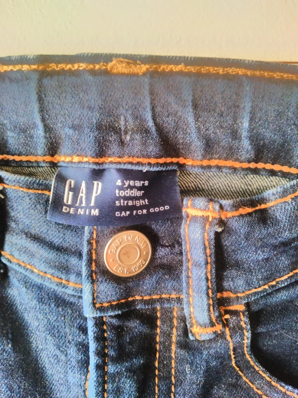 Jean GAP · Talle 4 años / 104 cm