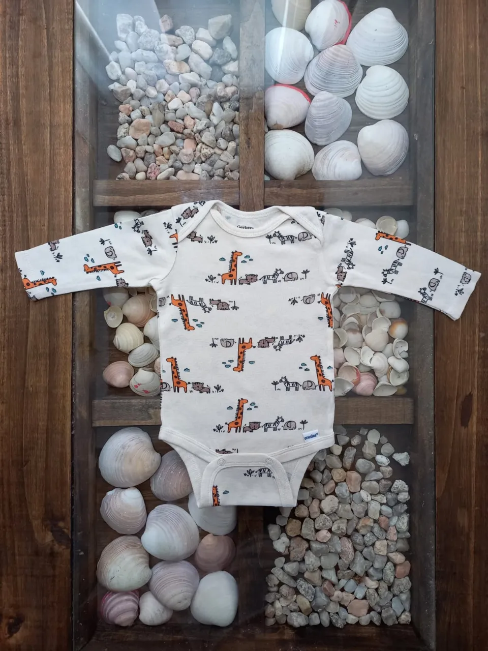 Body Gerber · Talle 1-3 meses / 56 cm