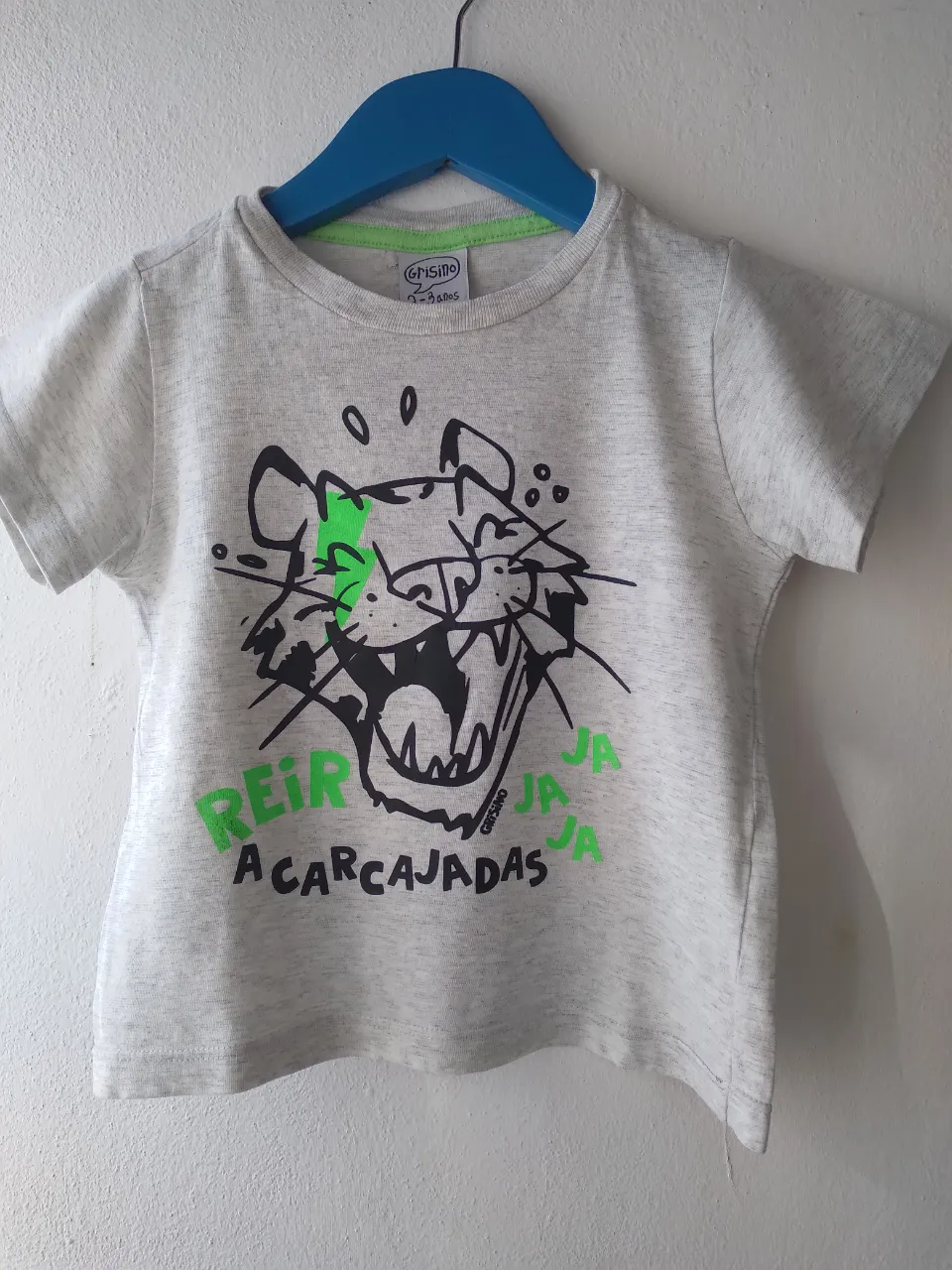 Remera Grisino · Talle 3 años / 98 cm