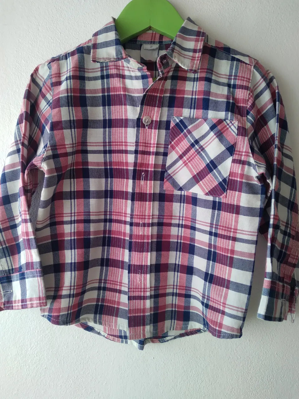 Camisa manga larga CHEEKY · Talle 24–36 meses / 92 cm