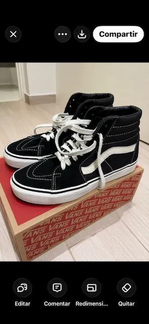 Vans · Talle AR 38