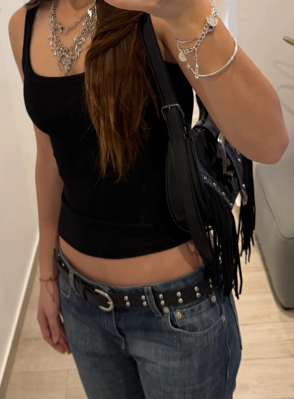 Musculosa Bershka · Talle S
