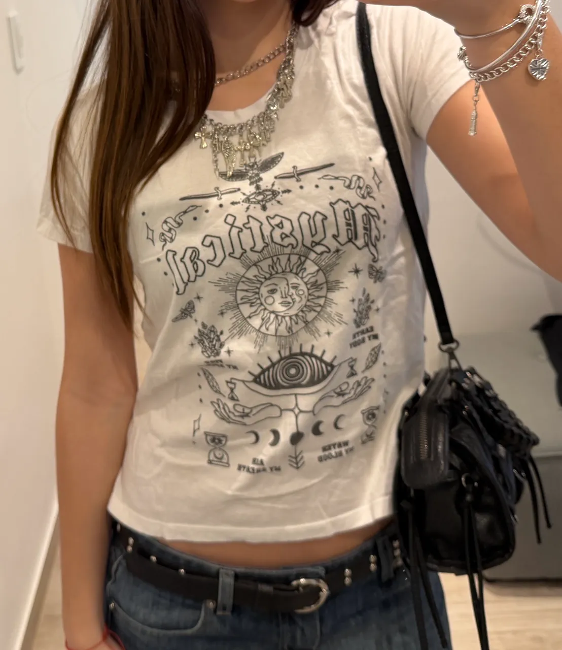 Remera Bershka · Talle S