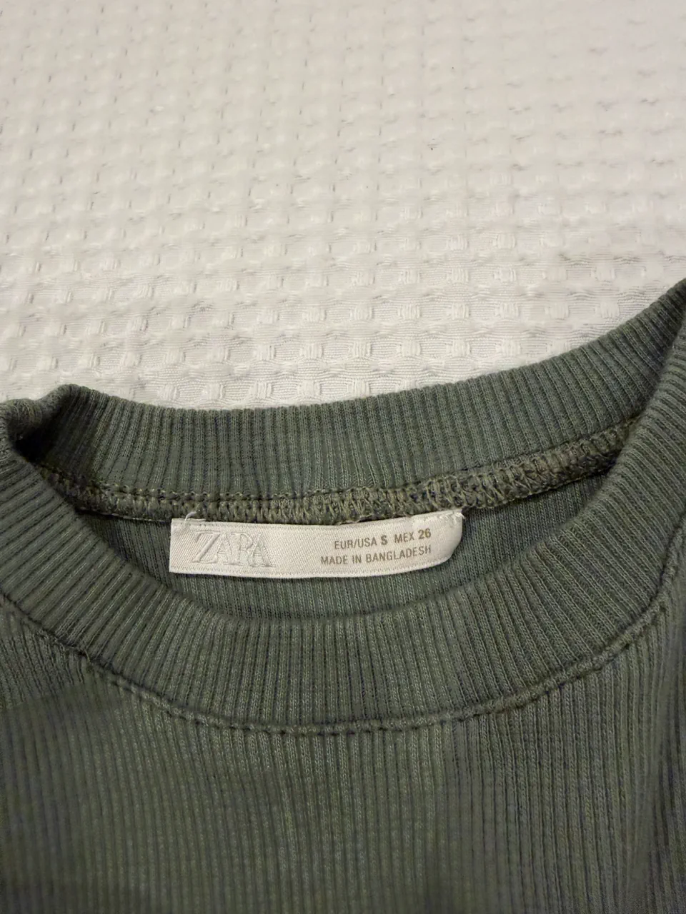 Musculosa Zara · Talle S