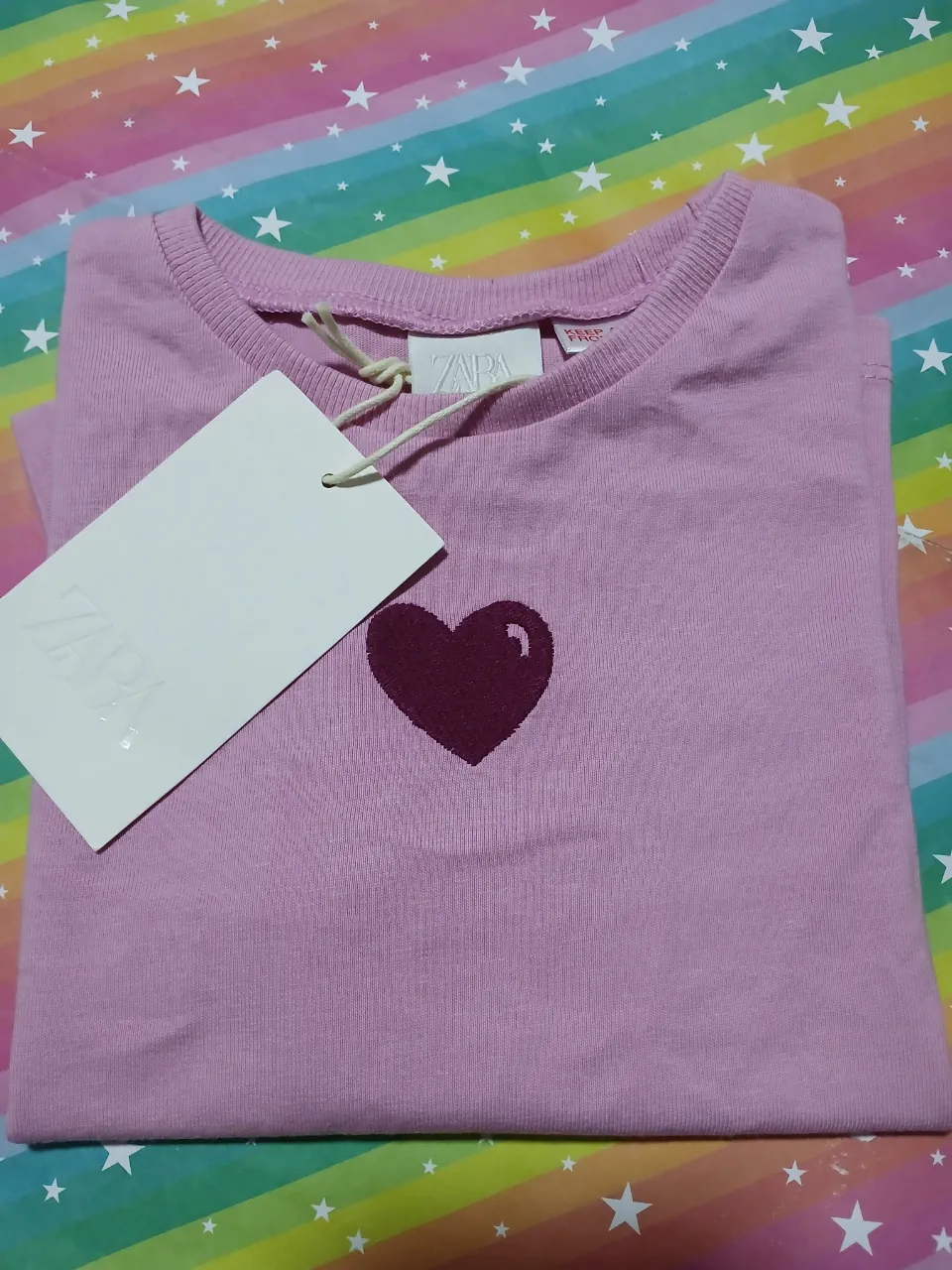 Remera Zara · Talle 24–36 meses / 92 cm
