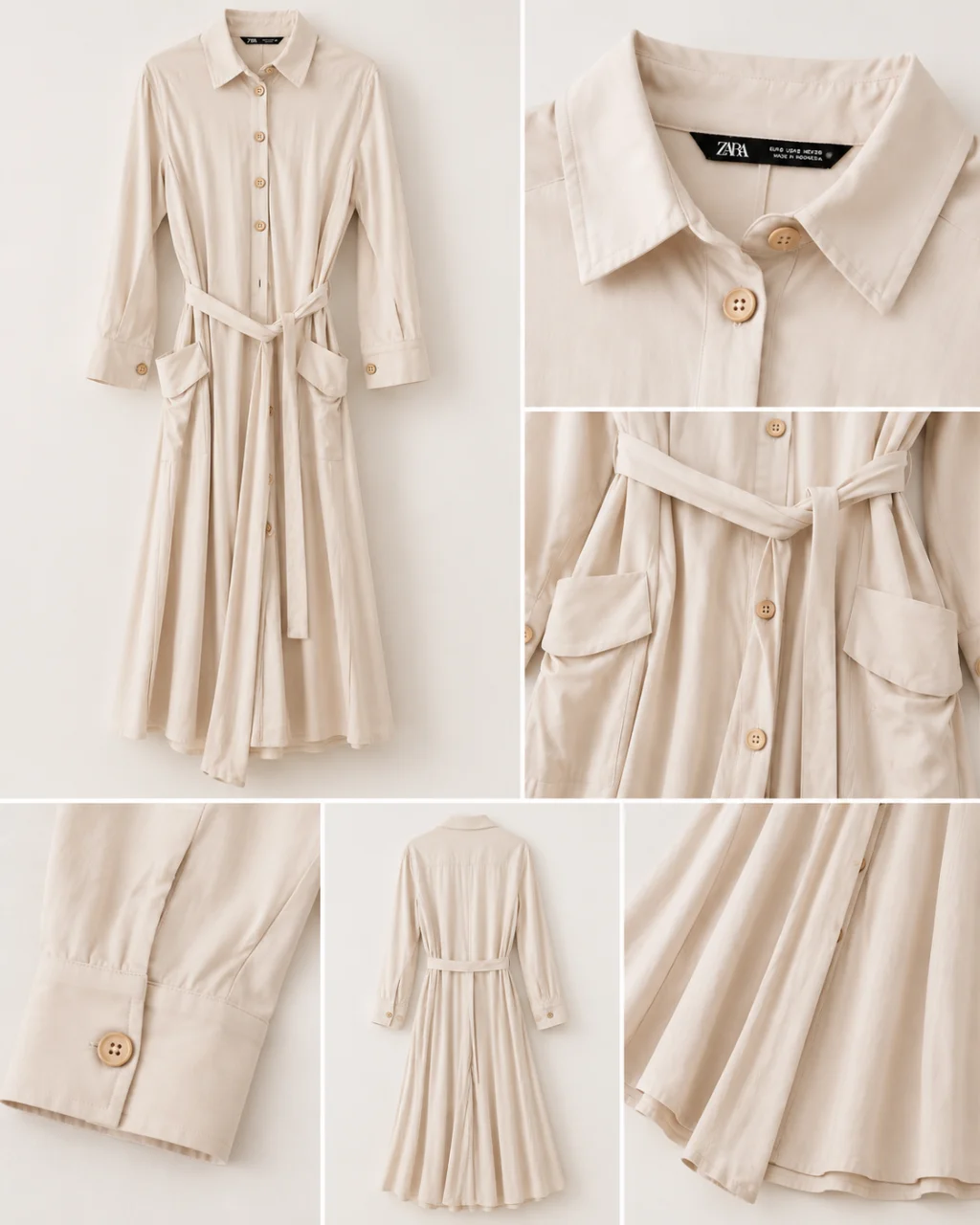 Vestido Zara · Talle S