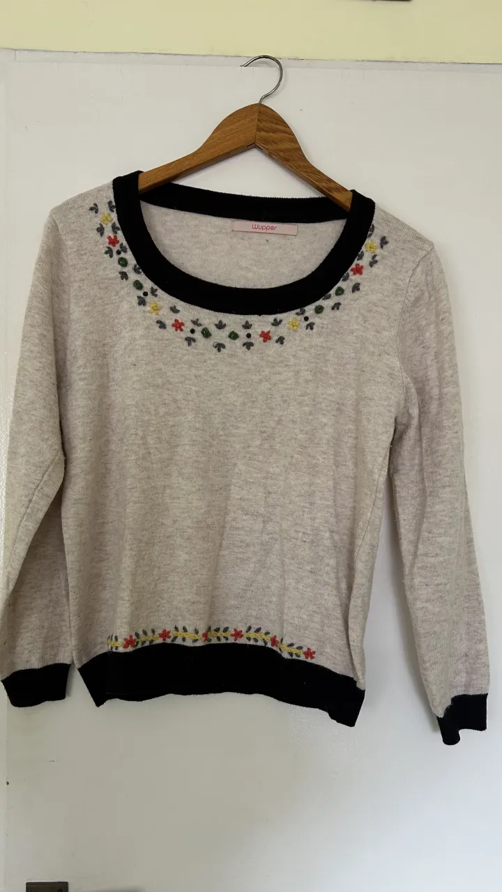 Sweater Wupper jeans · Talle M