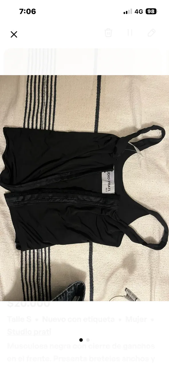 Musculosa Studio prati - imagen 1