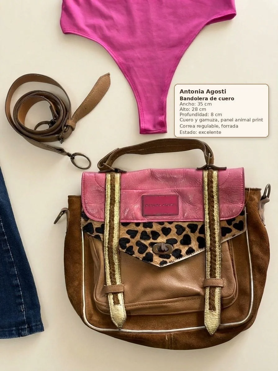 Bandolera Antonia agosti