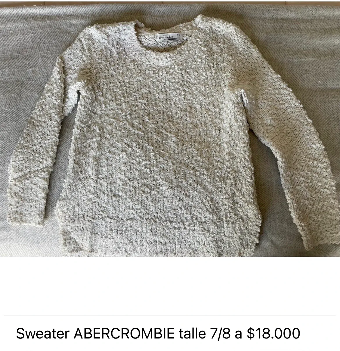 Sweater de cuello redondo Abercrombie - imagen 1