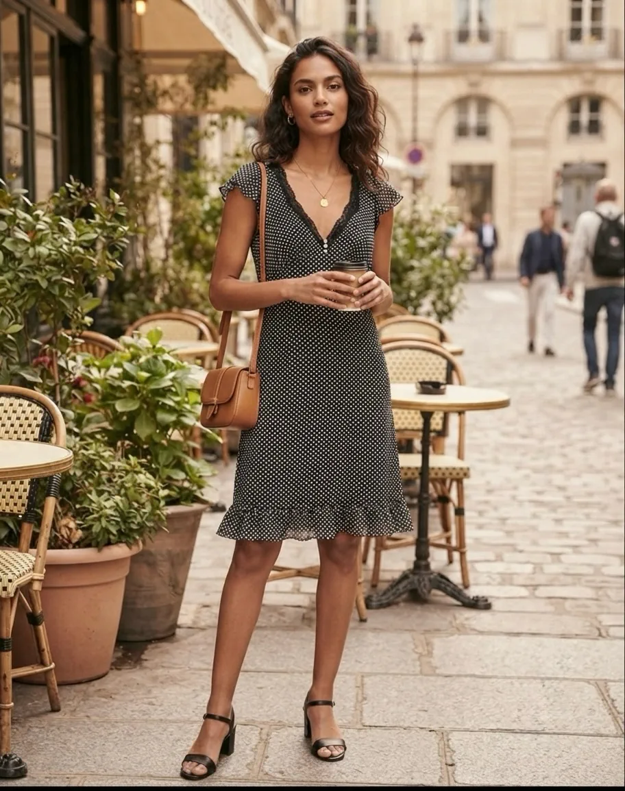 Vestido Caroll · Talle L