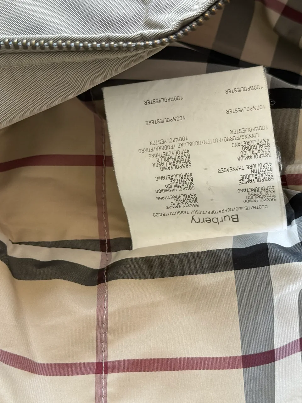 Campera Burberry - imagen 6