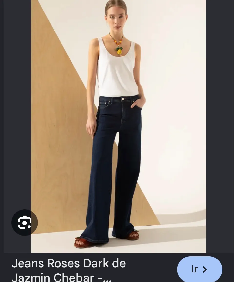 Pantalón  Jazmin Chebar Jeans · Talle L