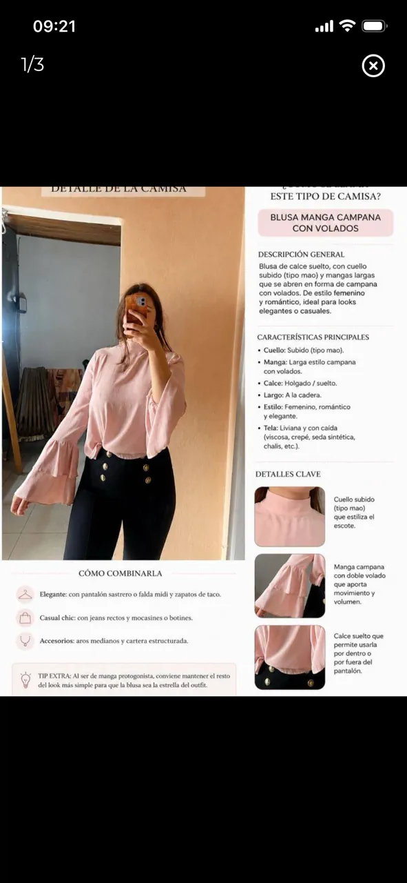 Ninguna · Talle M