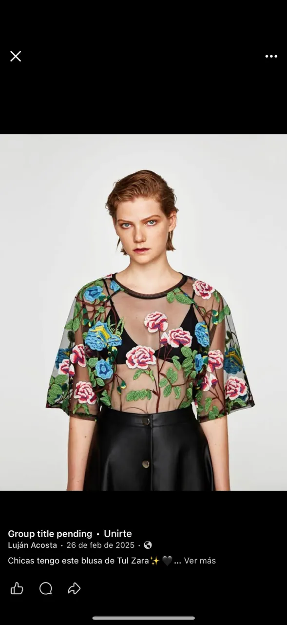 Blusa Zara - imagen 1