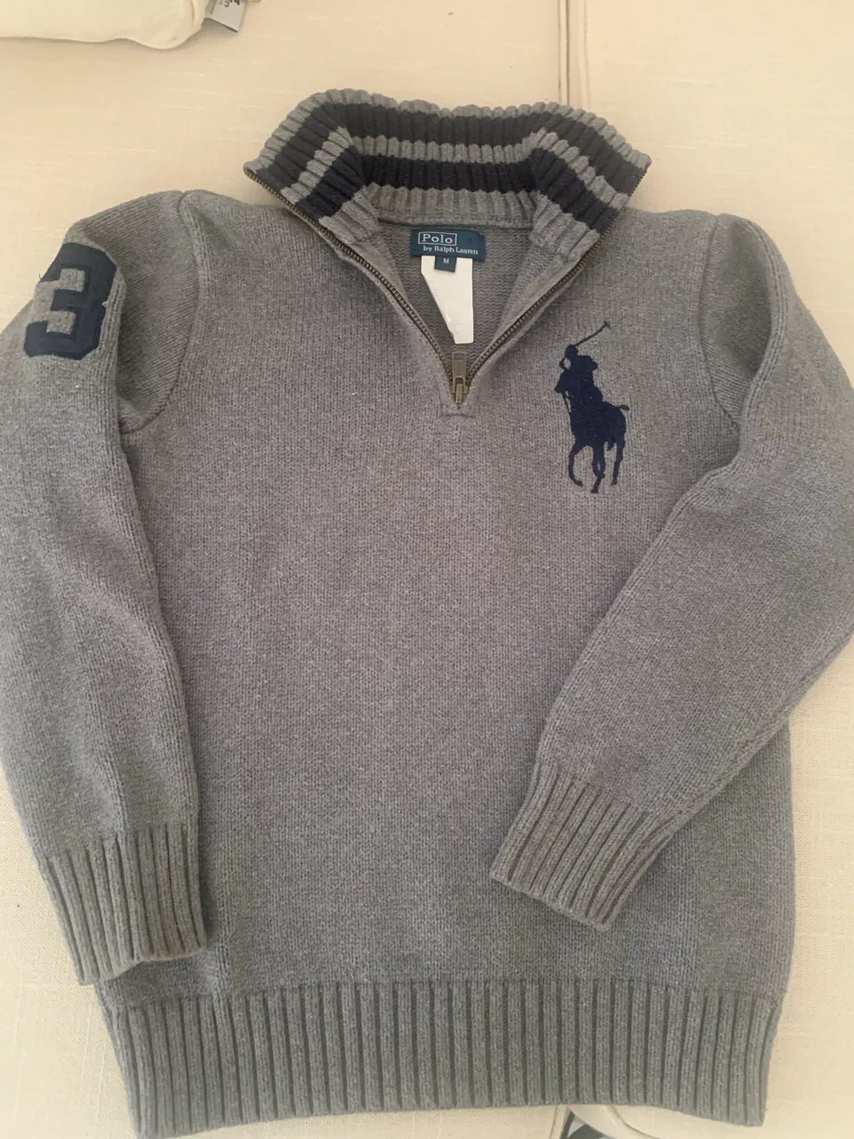 Sweater de cuello alto Polo Ralph Lauren · Talle 8 años / 128 cm