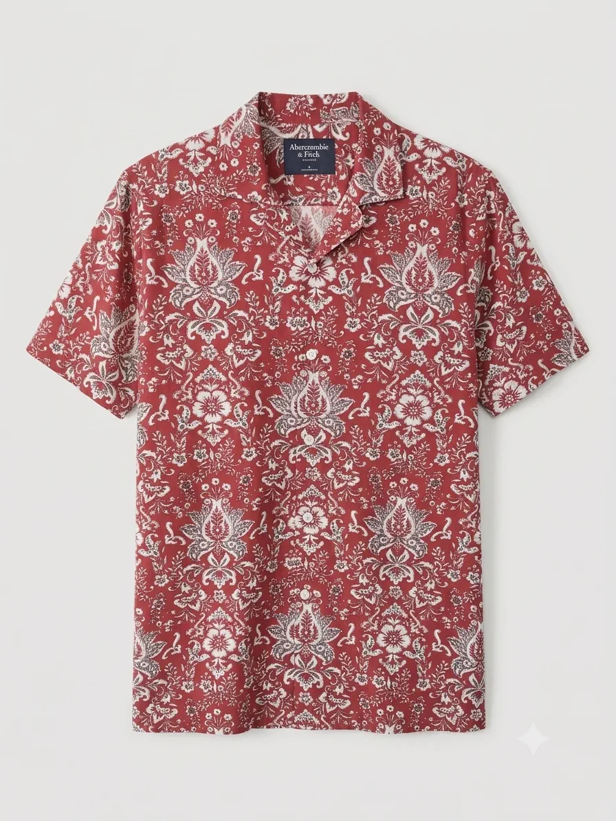 Camisa Abercrombie & Fitch · Talle L