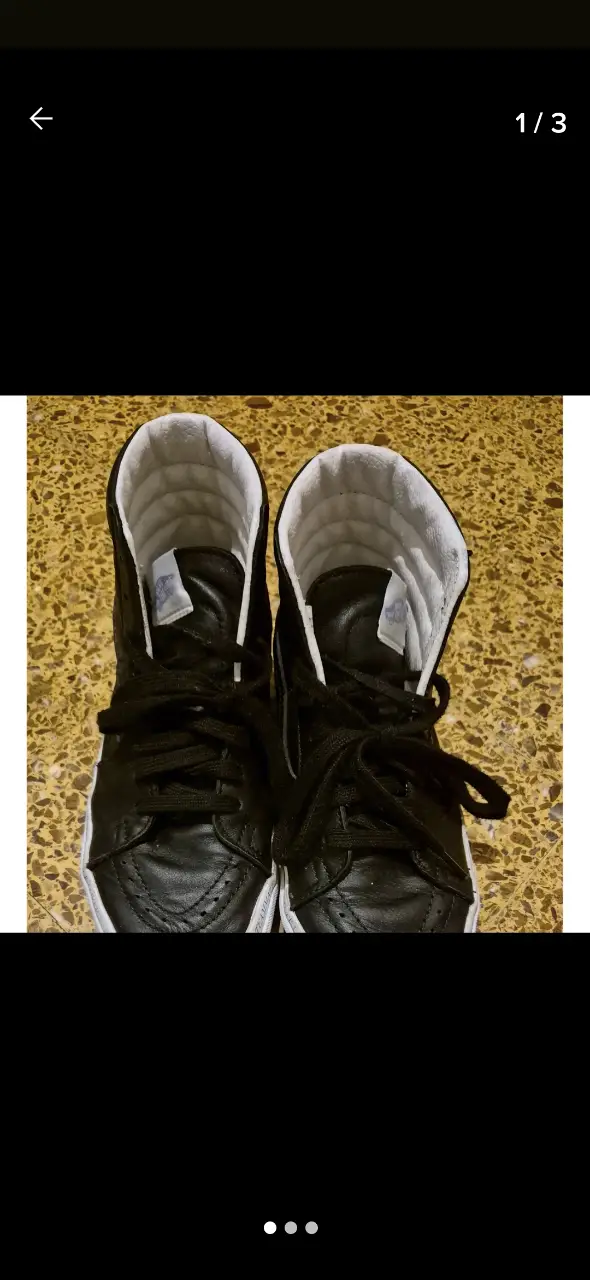 Vans · Talle AR 37