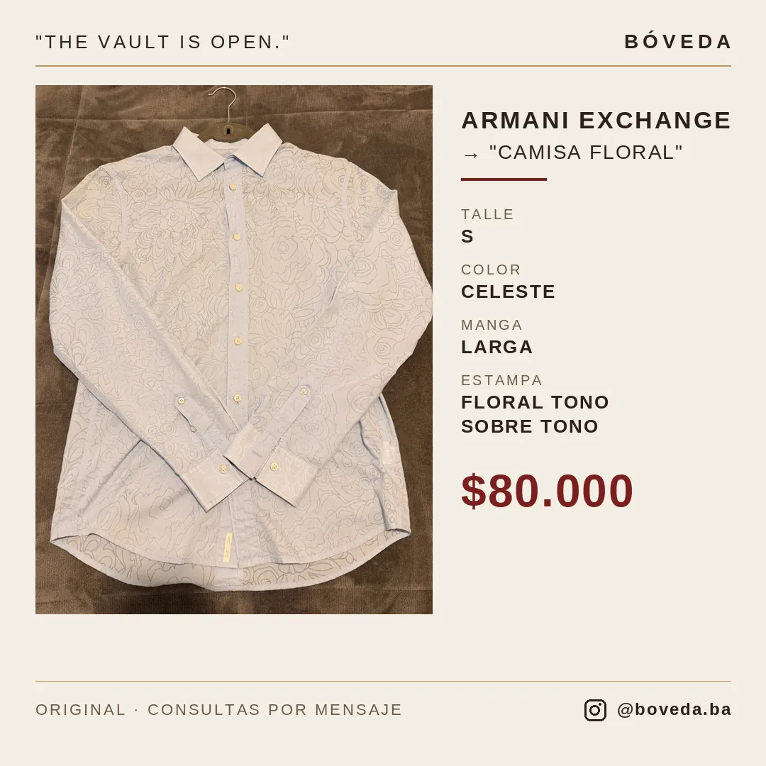 Armani Exchange · Talle S
