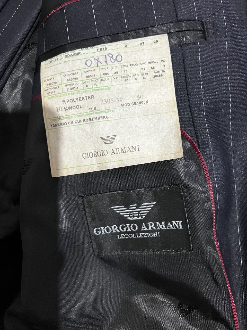 Traje Giorgio Armani - imagen 3