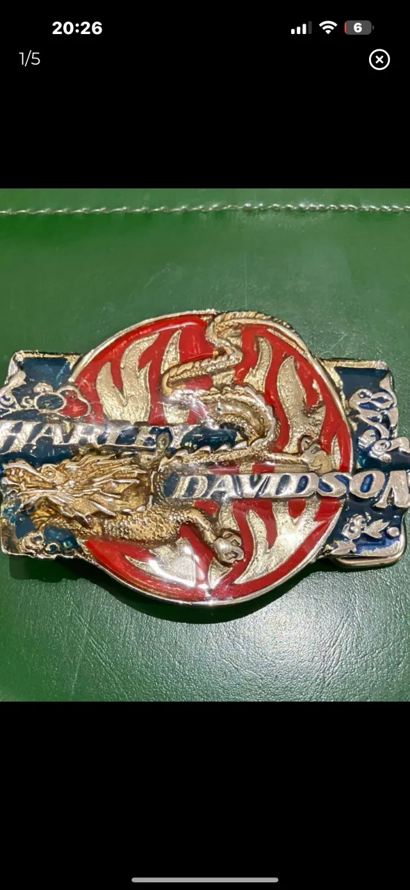 Cinturón Harley Davidson - imagen 1