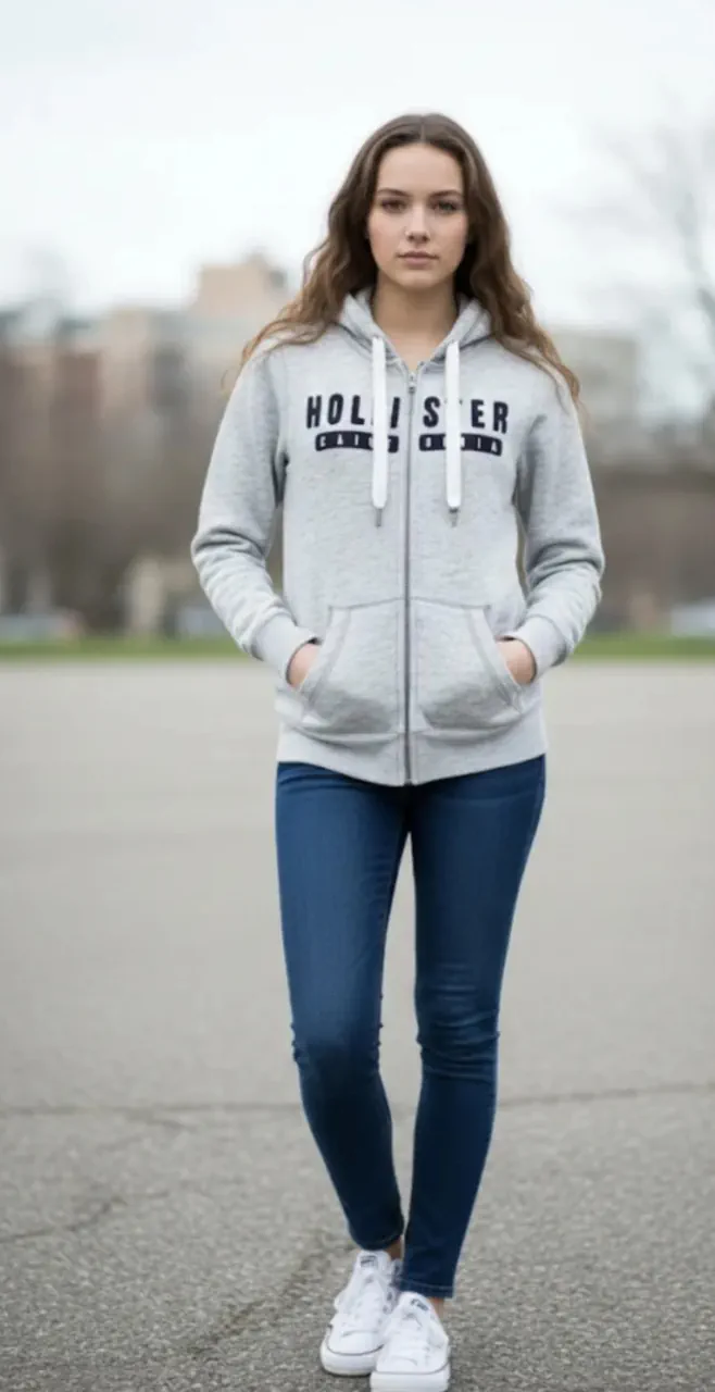 Buzo Hollister · Talle M