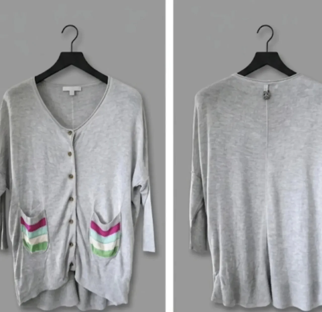 Cardigan Jazmín Chebar - imagen 1