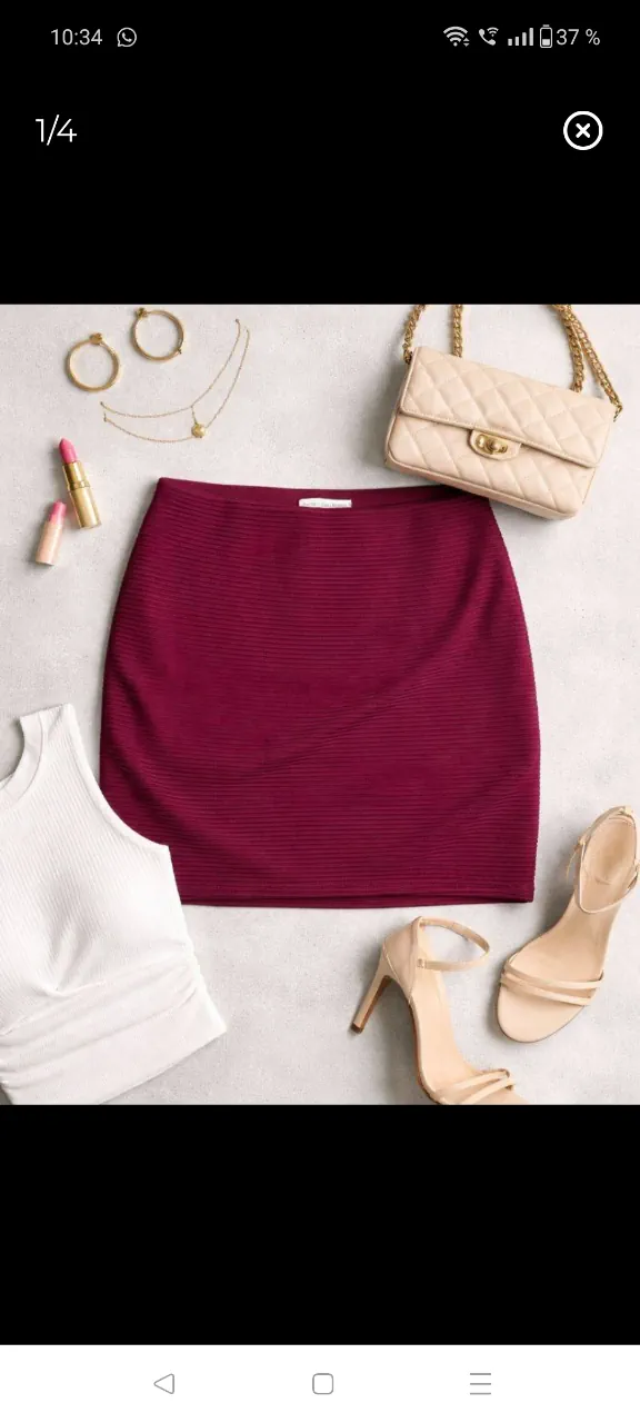 Minifalda Bershka - imagen 1