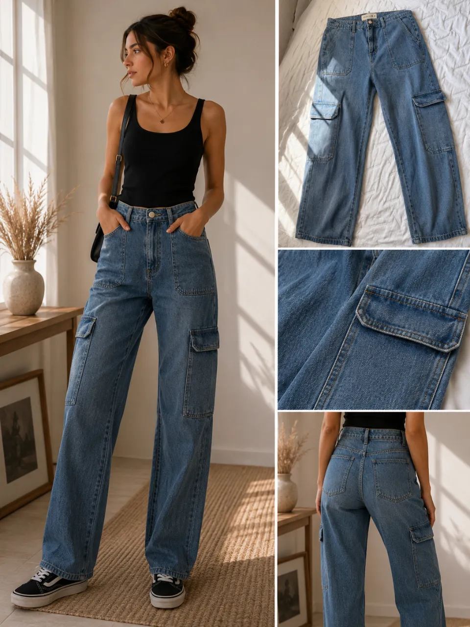 Pantalón Premium denim - imagen 1