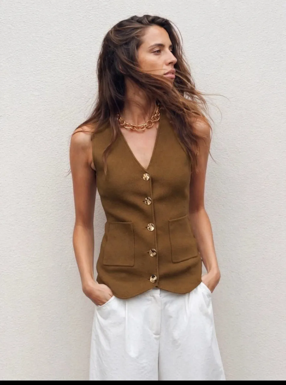 Chaleco Zara · Talle M