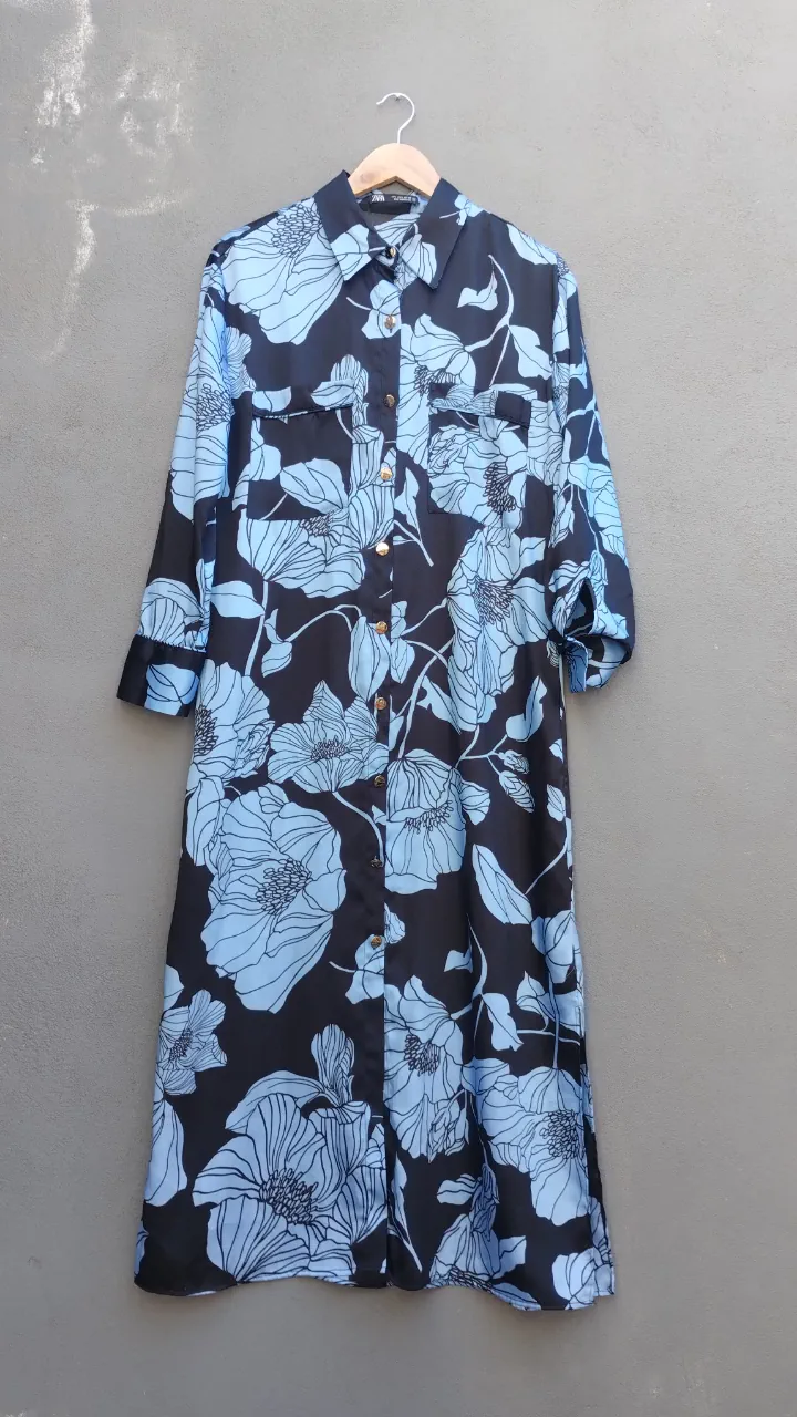 Vestido Zara · Talle L