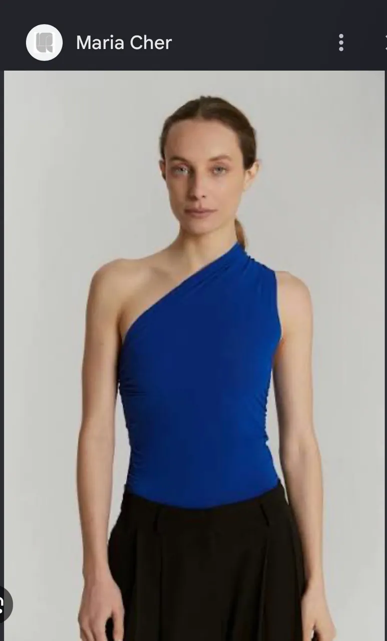 Musculosa Maria Cher · Talle XS